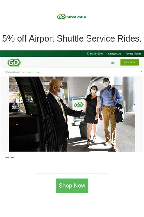 go airport shuttle coupon